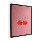 Yummi Cherry Framed Canvas Print Gallery Image 2