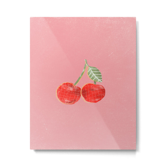 Yummi Cherry Metal Print Gallery Image 1
