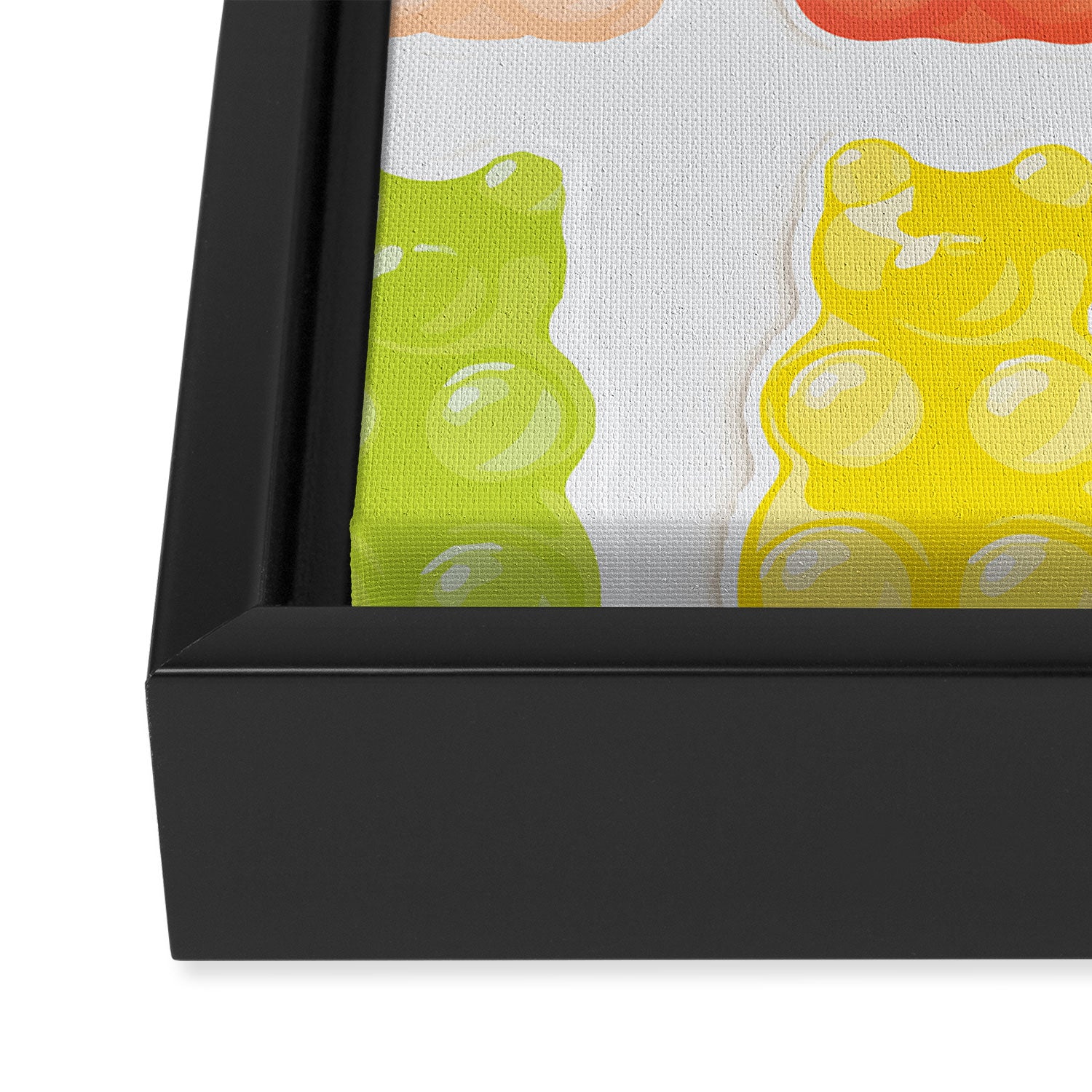 Gummy Bears Framed Canvas Print Gallery Image 3