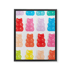 Gummy Bears Framed Canvas Print Gallery Image 8