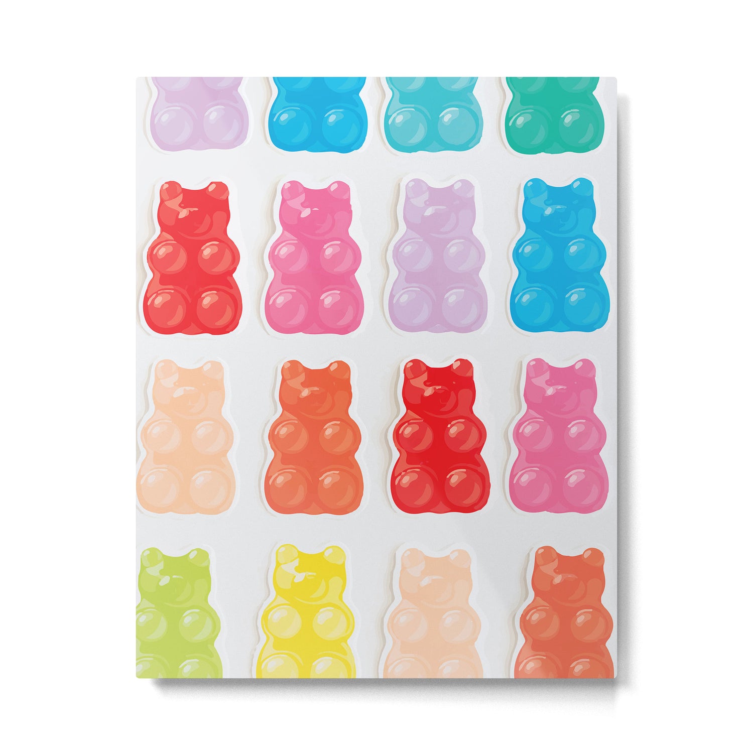Gummy Bears Metal Print Gallery Image 6