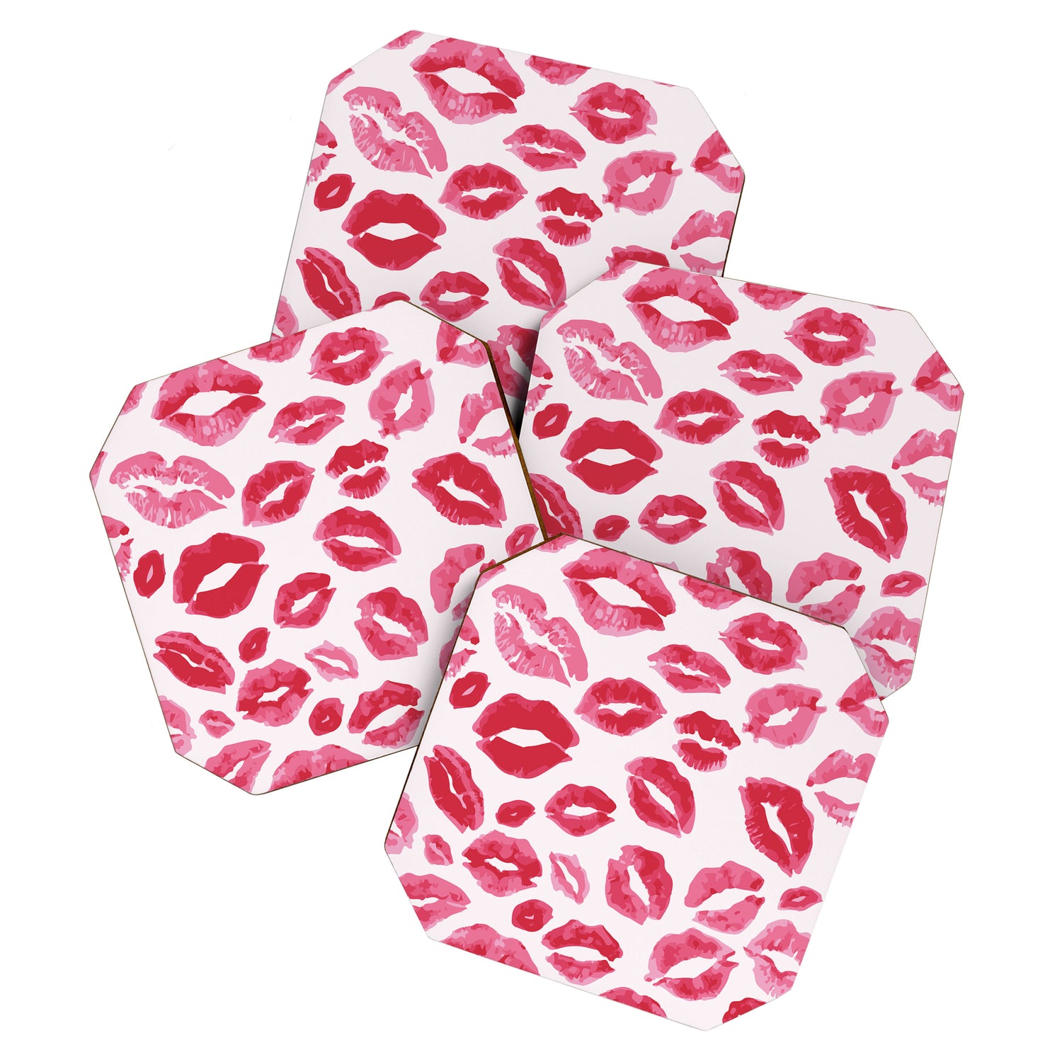 Lipstick Kisses Coaster Gallery Image 1