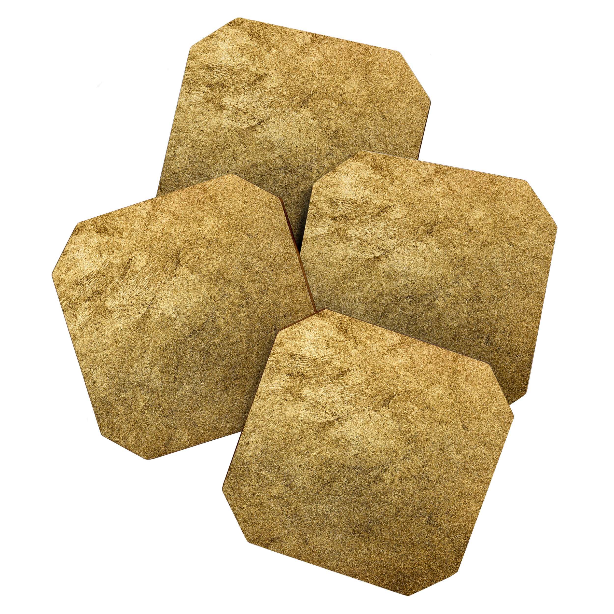 Golden texture background. Vintage gold. Coaster Gallery Image 1