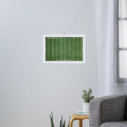 Soccer Field, Football Field, Green Grass Football Field Background Art Print Gallery Image 3