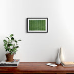 Soccer Field, Football Field, Green Grass Football Field Background Framed Art Print Gallery Image 2
