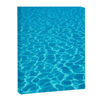 Swimming pool water sun reflection. Ripple Water. Canvas Print Gallery Image 6