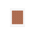 Adobe Cactus Pattern Art Print Gallery Image 1