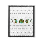 Aztec Moon Framed Canvas Print Gallery Image 6
