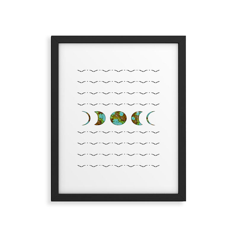 Aztec Moon Framed Art Print Gallery Image 5