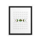 Aztec Moon Framed Art Print Gallery Image 5