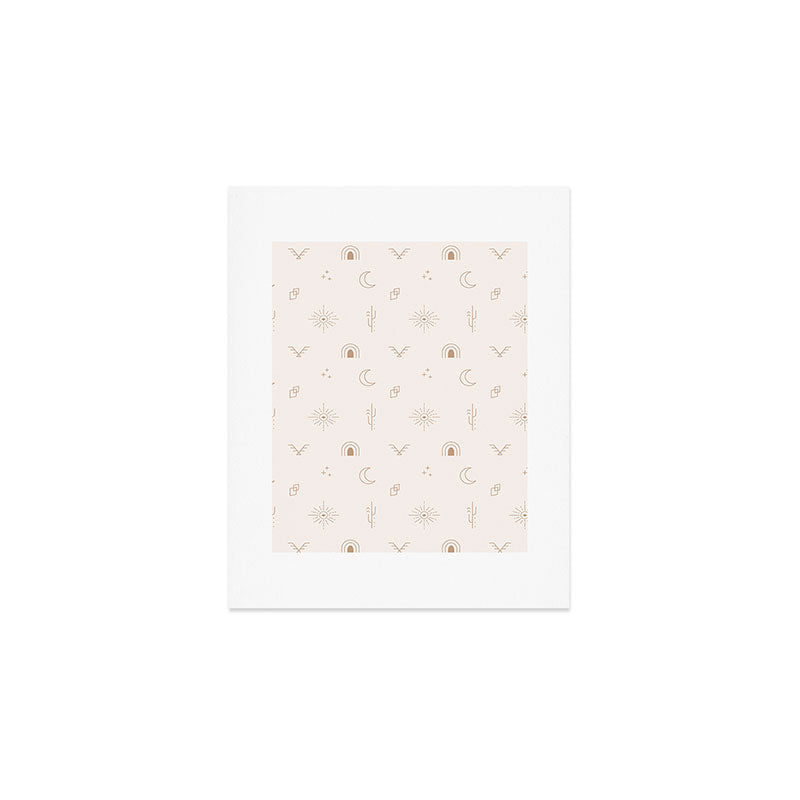 Bohemian Desert Neutrals Art Print Gallery Image 1