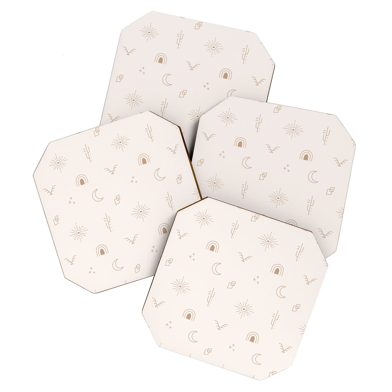 Bohemian Desert Neutrals Coaster Gallery Image 1