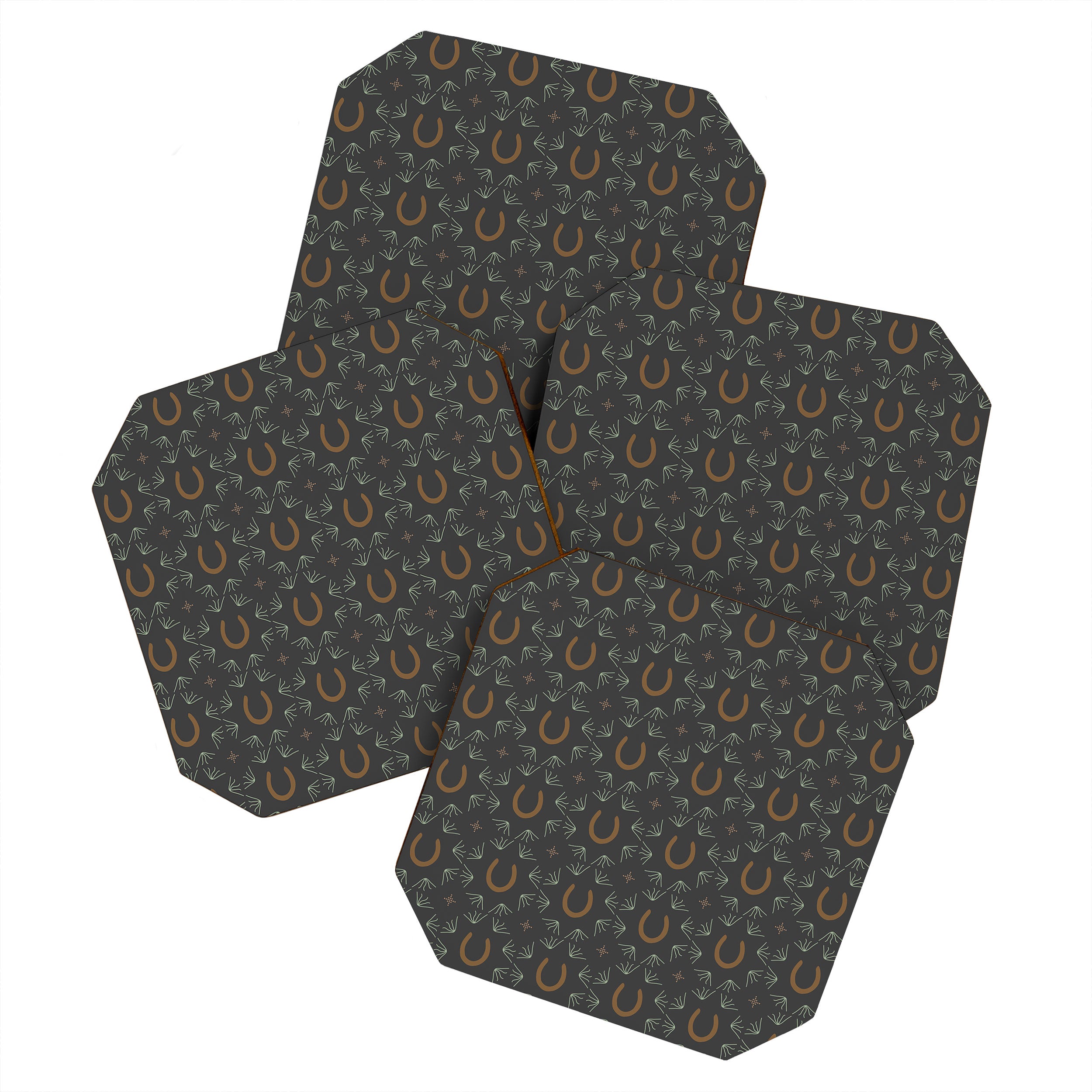 Burning Daylight Pattern  Coaster Gallery Image 1