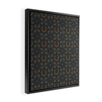 Burning Daylight Pattern  Framed Canvas Print Gallery Image 2