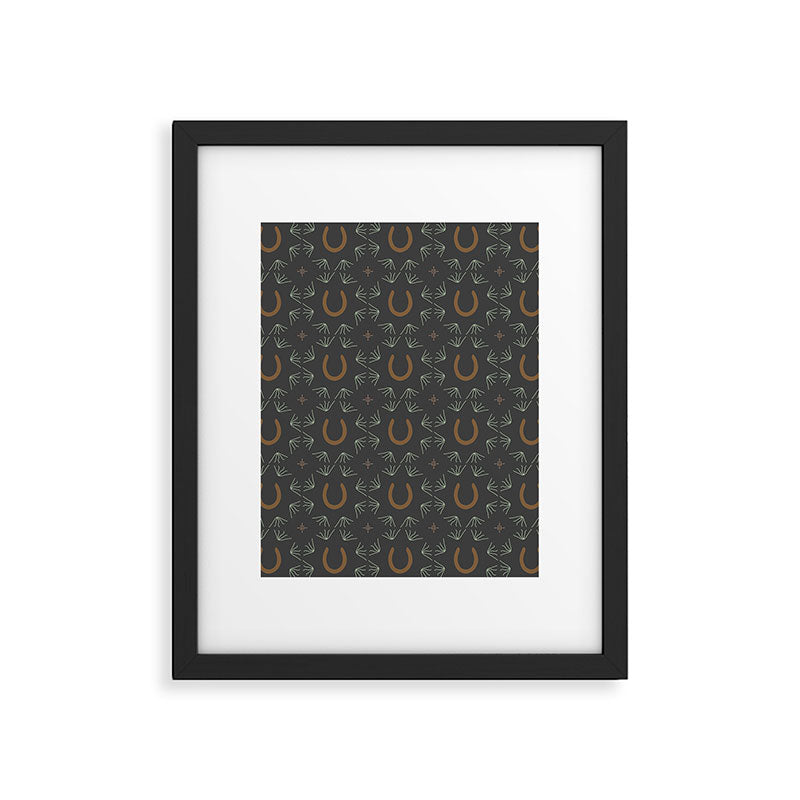 Burning Daylight Pattern  Framed Art Print Gallery Image 4