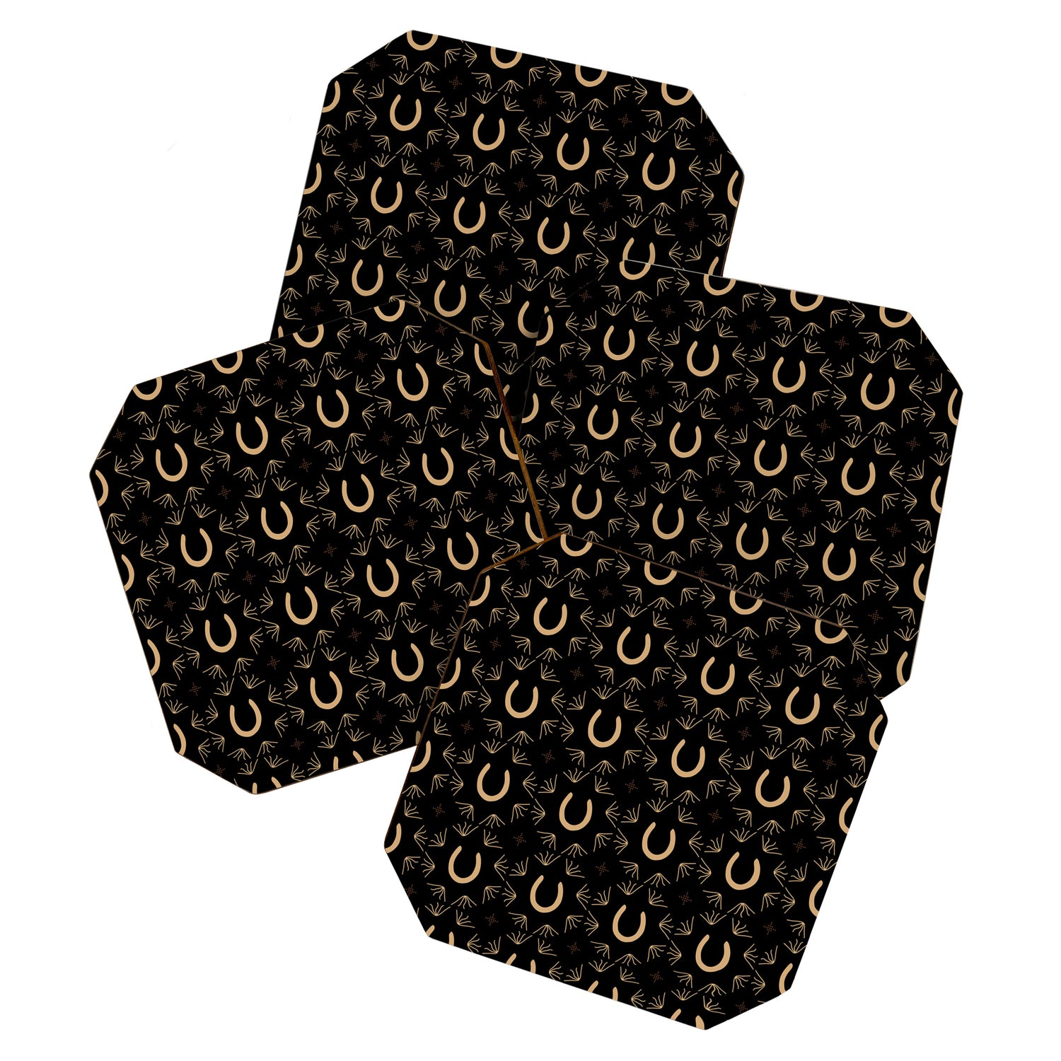 Burning Daylight Rustic Pattern Coaster Gallery Image 1