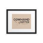 Cowhand Coffee - Rustic Framed Art Print Gallery Image 6