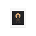 Desert Angel in Peach & Grey Art Print Gallery Image 1