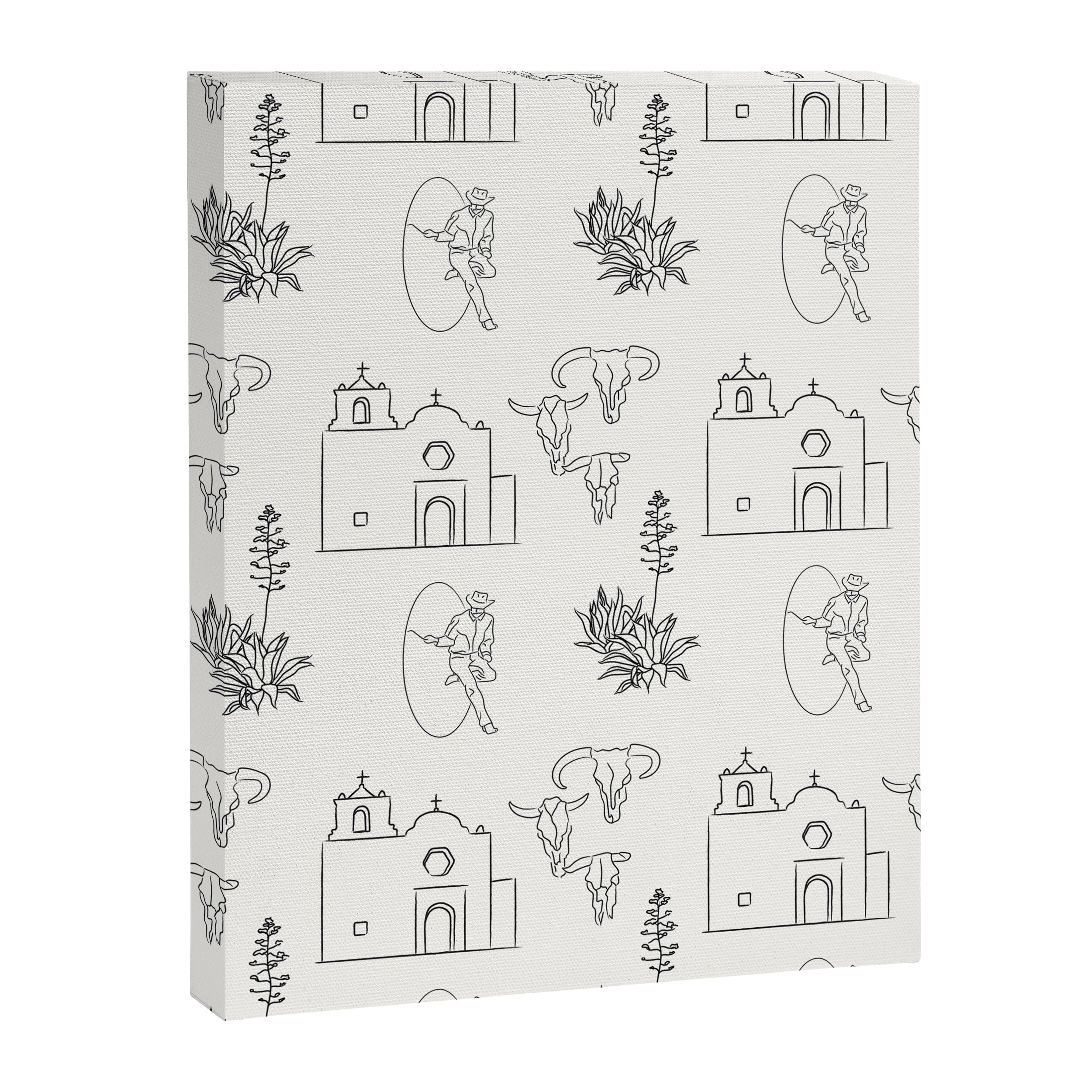Dwellings of Goliad Canvas Print Gallery Image 8