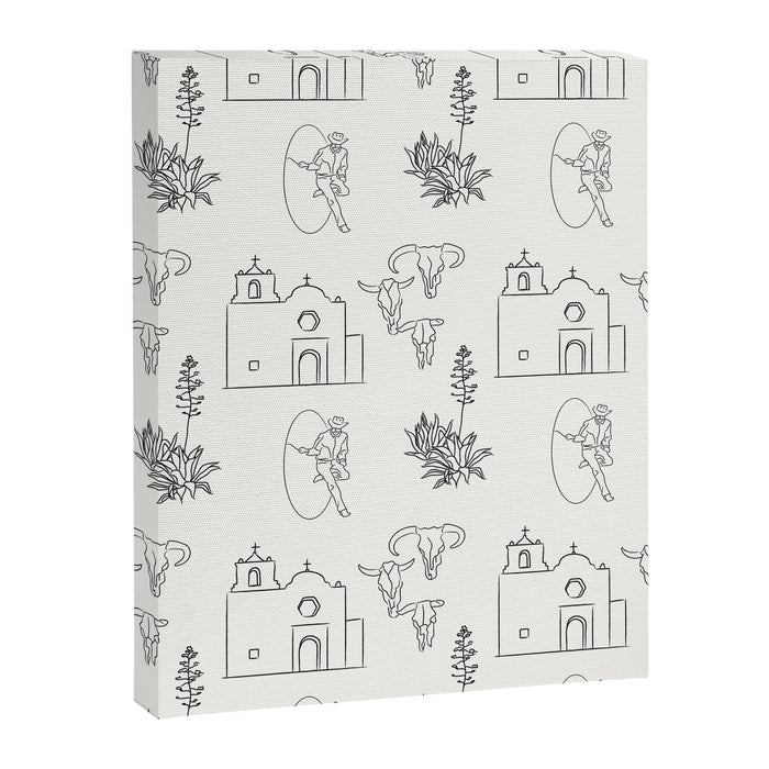 Dwellings of Goliad Canvas Print Gallery Image 1