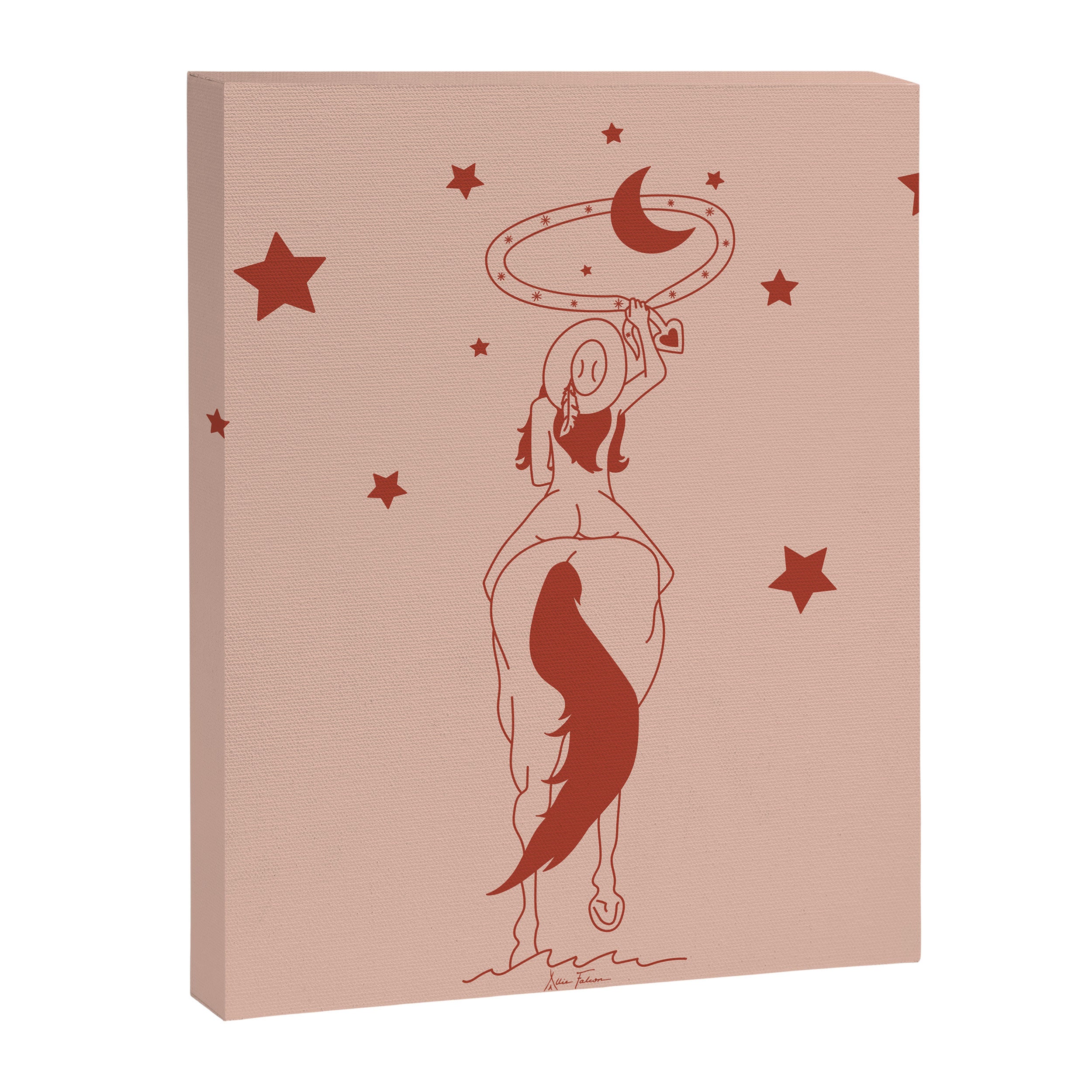 Fanny Ropes the Moon Canvas Print Gallery Image 8