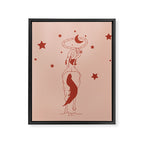 Fanny Ropes the Moon Framed Canvas Print Gallery Image 8