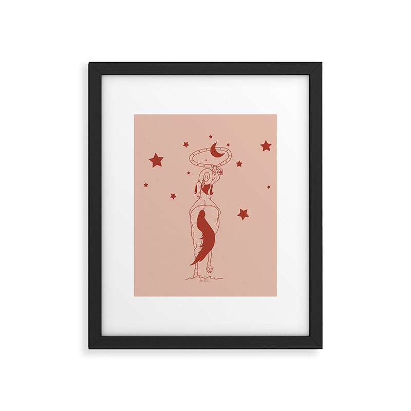 Fanny Ropes the Moon Framed Art Print Gallery Image 4