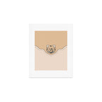 Good Fortune Gal - Neutral & Black Art Print Gallery Image 1