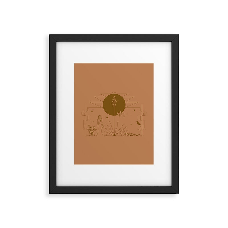It Was All A Dream - Terracotta Framed Art Print Gallery Image 6