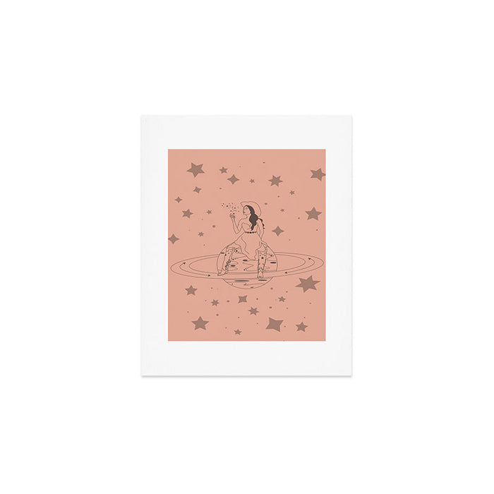 Janet From Another Planet Art Print Gallery Image 1