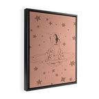 Janet From Another Planet Framed Canvas Print Gallery Image 2