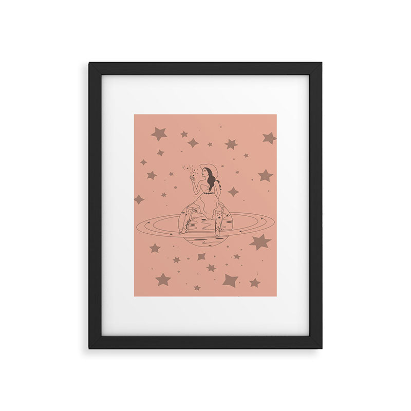 Janet From Another Planet Framed Art Print Gallery Image 5