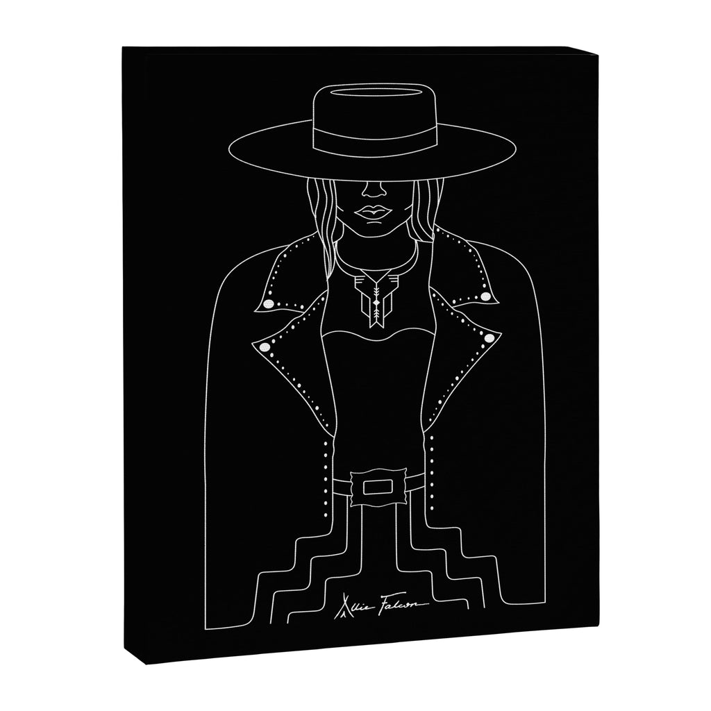 Lady Outlaw Canvas Print Gallery Image 8