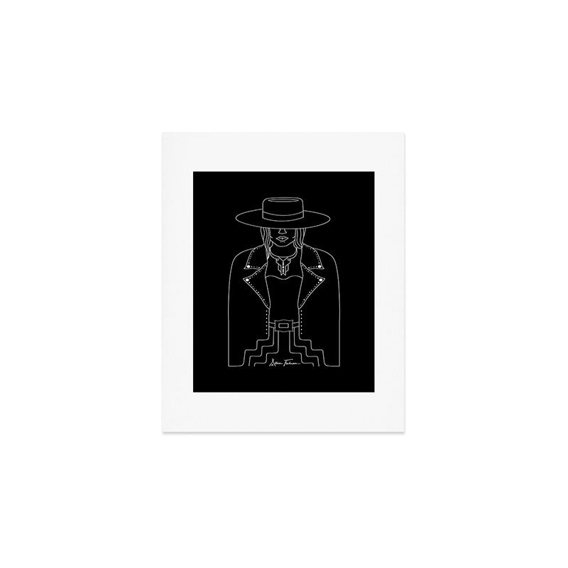 Lady Outlaw Art Print Gallery Image 1