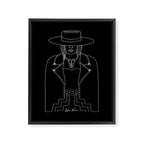 Lady Outlaw Framed Canvas Print Gallery Image 8