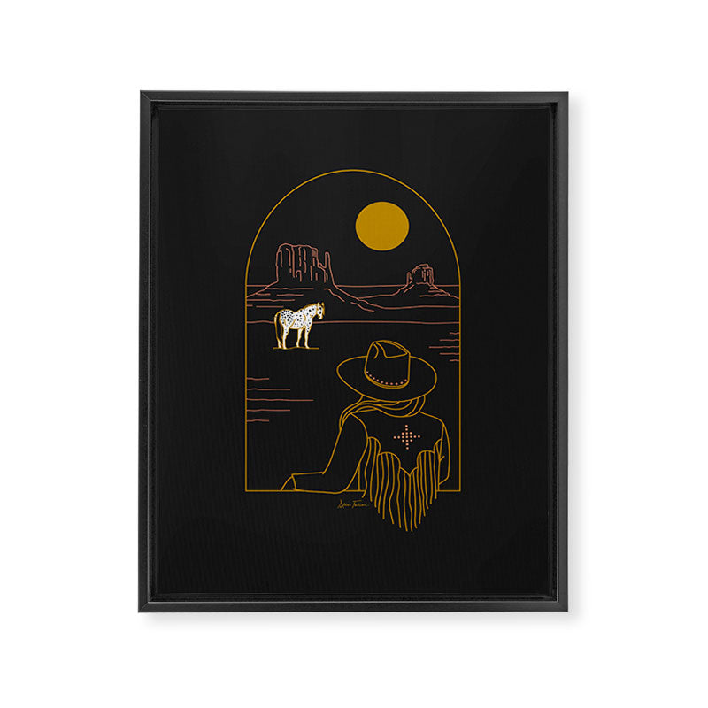 Lost Pony Framed Canvas Print Gallery Image 8