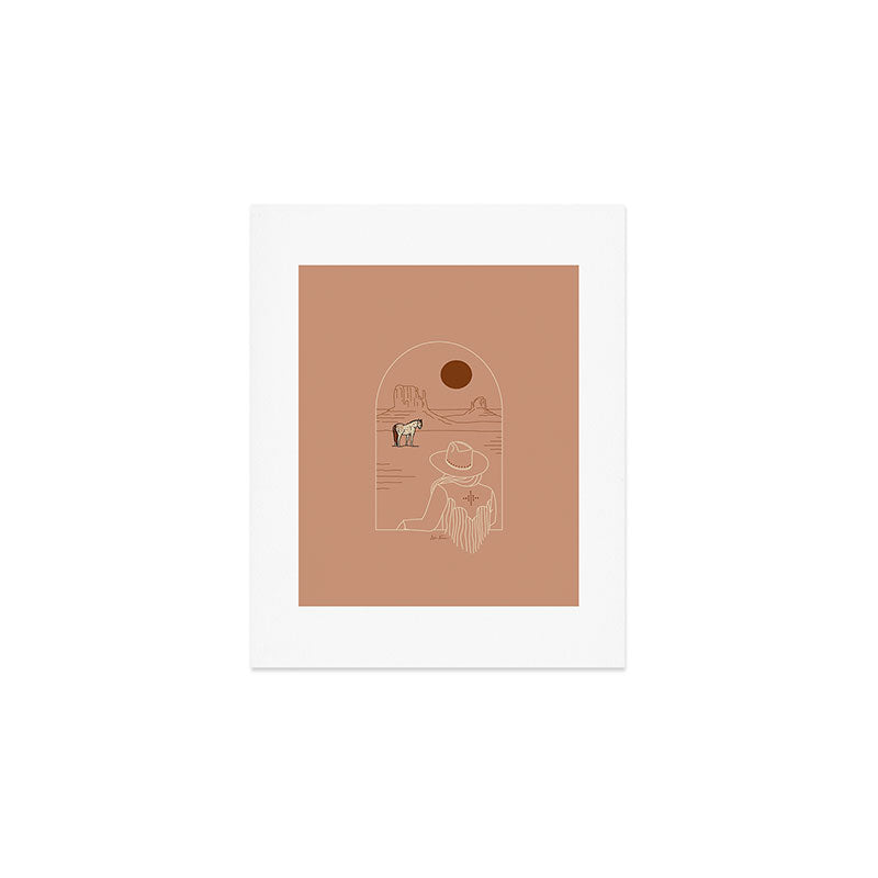 Lost Pony - Pink Clay Art Print Gallery Image 1