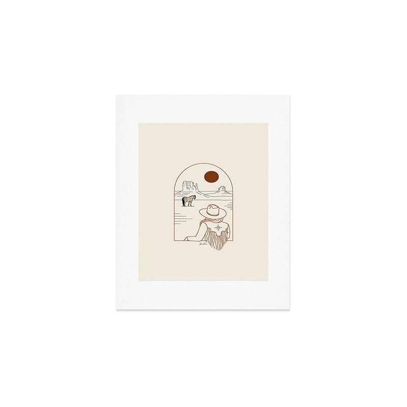 Lost Pony - Rustic Art Print Gallery Image 1