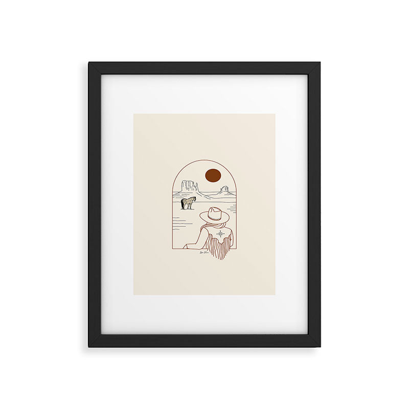 Lost Pony - Rustic Framed Art Print Gallery Image 4