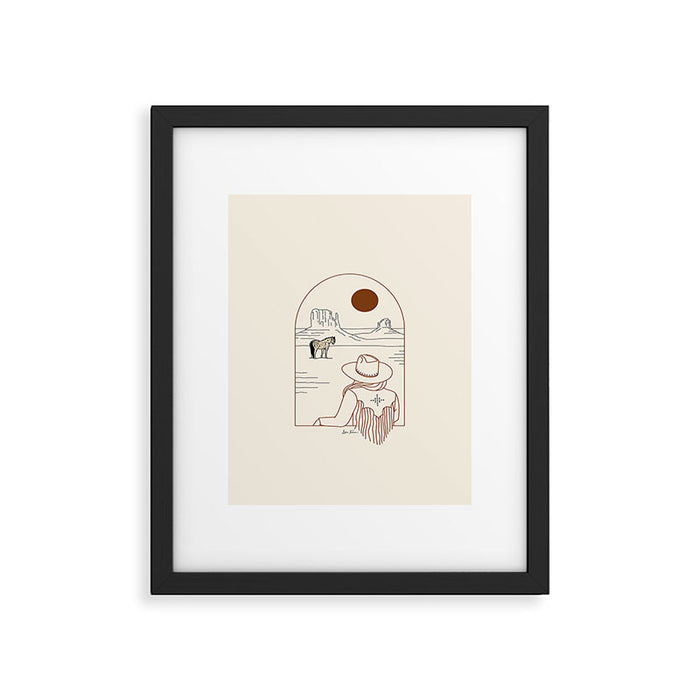 Lost Pony - Rustic Framed Art Print Gallery Image 1