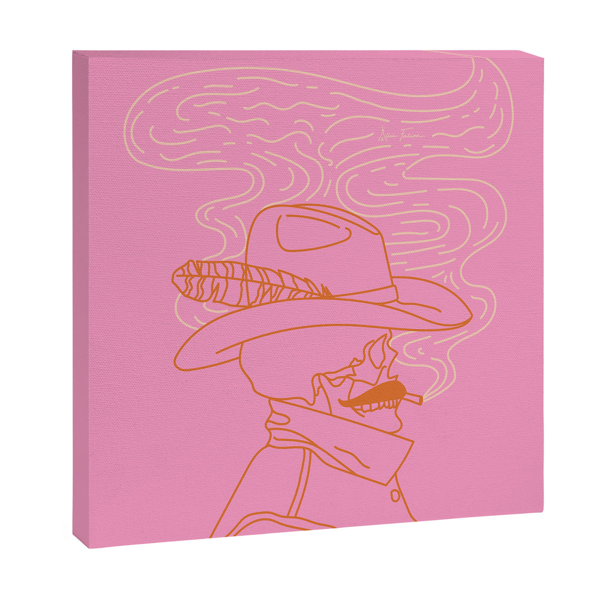 Love or Die Tryinâ - Cowhand Canvas Print Gallery Image 3
