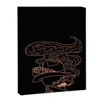Love or Die Tryinâ Cowhand - Black & Pink Canvas Print Gallery Image 8