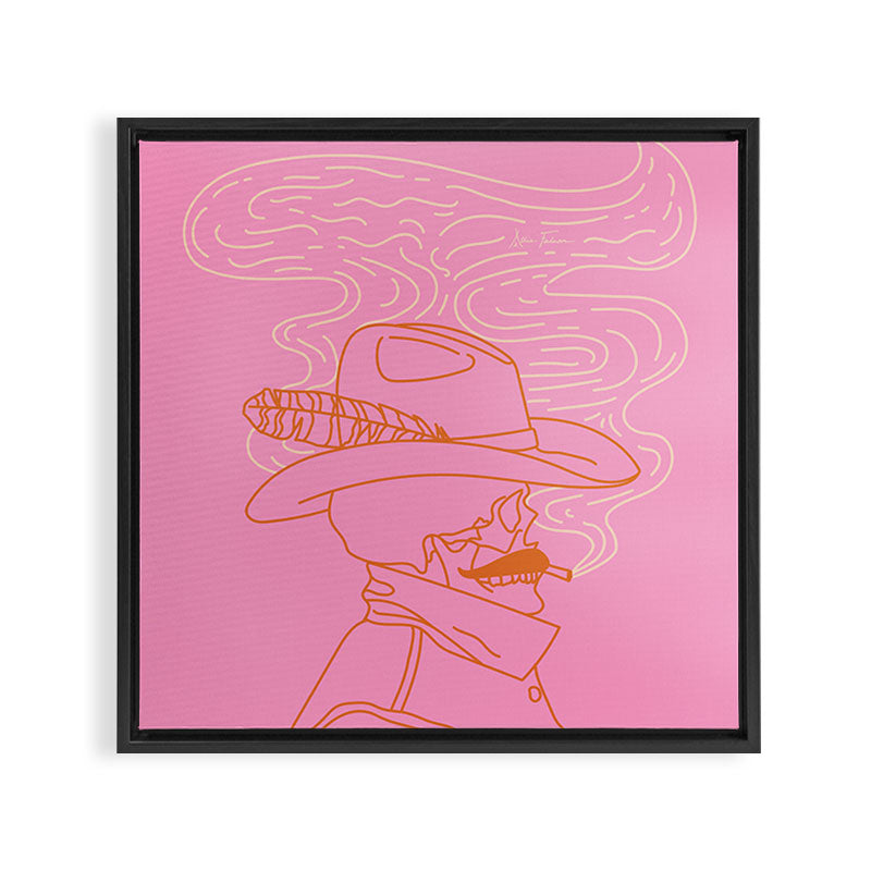 Love or Die Tryinâ - Cowhand Framed Canvas Print Gallery Image 3