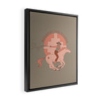Shootin' The Breeze Framed Canvas Print Gallery Image 2