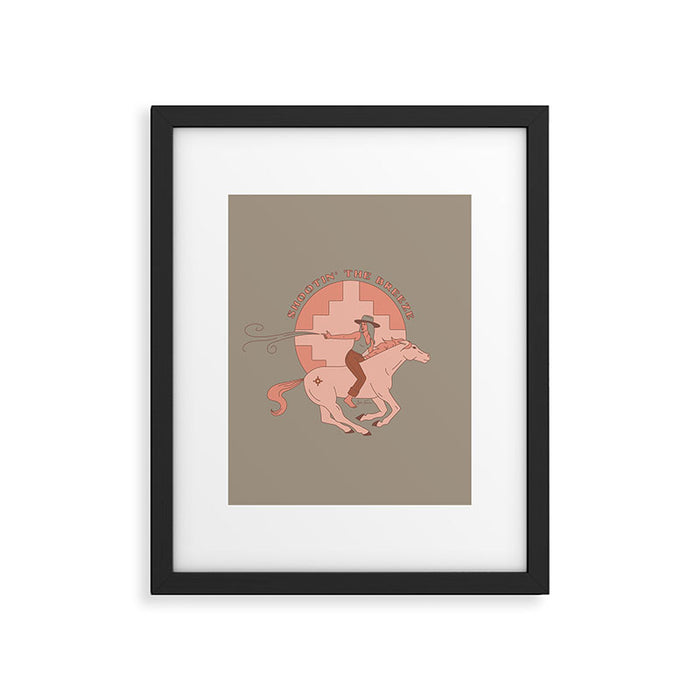 Shootin' The Breeze Framed Art Print Gallery Image 1