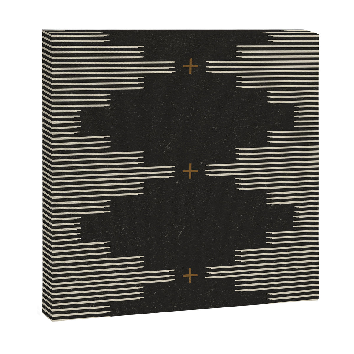 Southwestern Minimalist Black & White Canvas Print Gallery Image 3