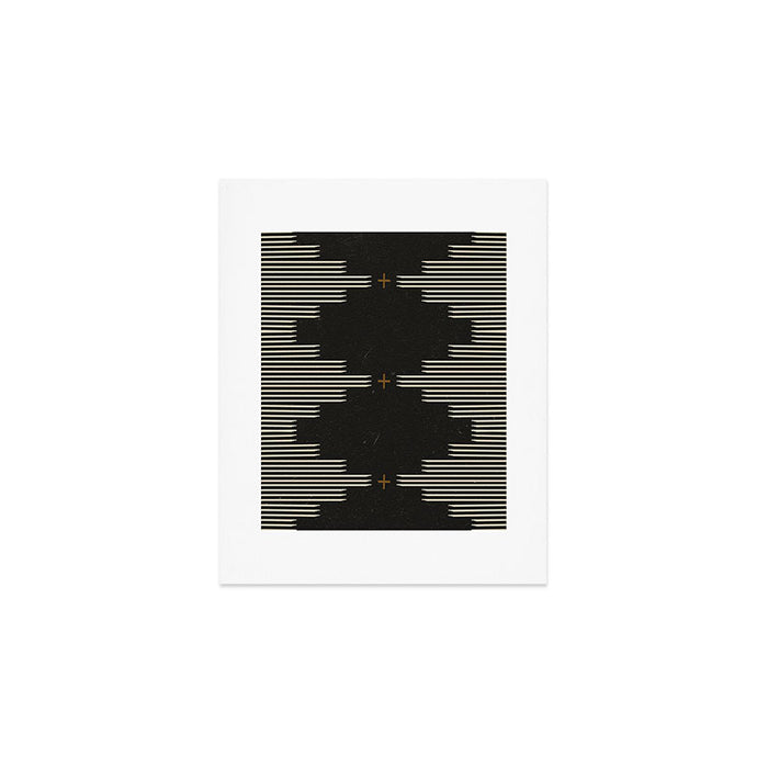 Southwestern Minimalist Black & White Art Print Gallery Image 1