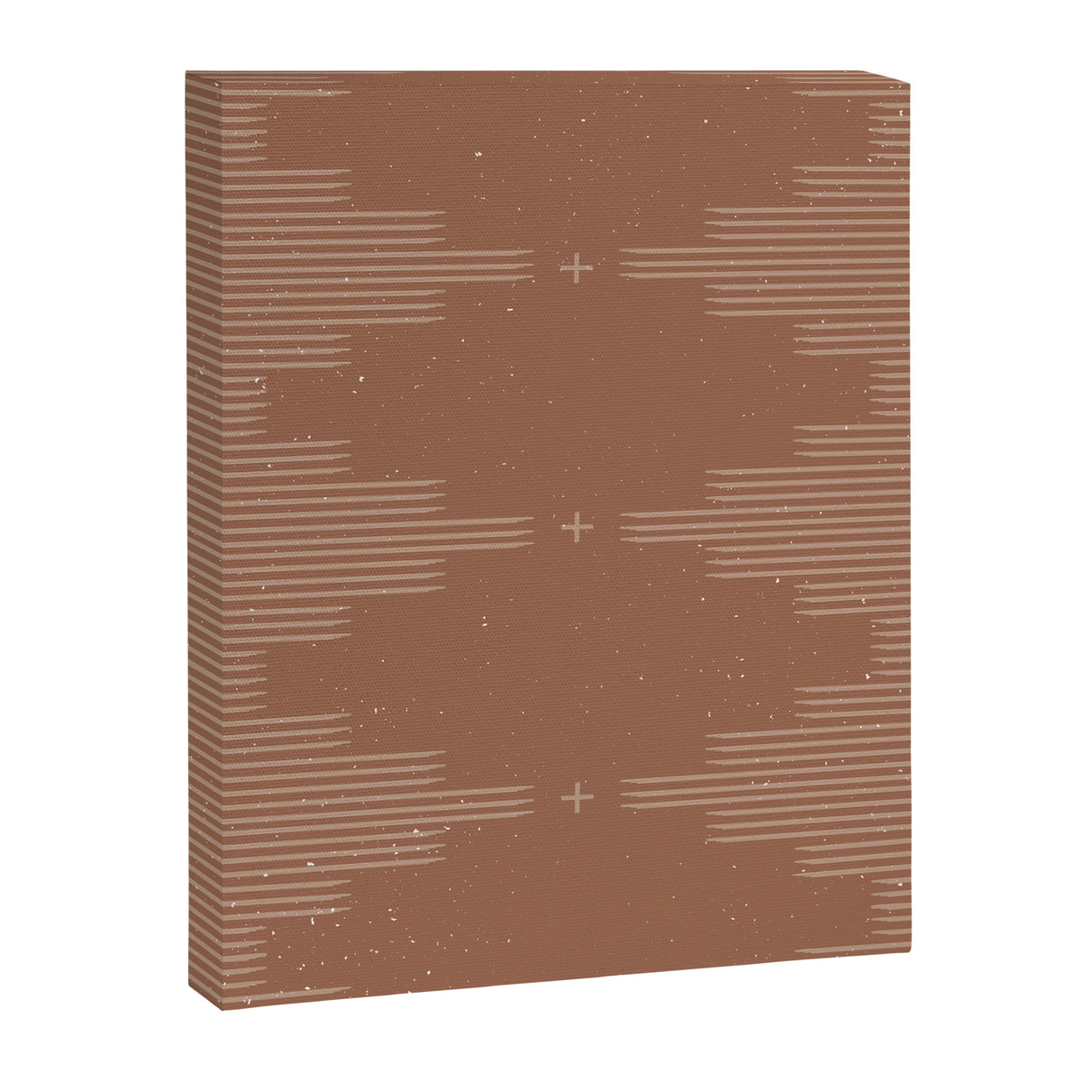 Southwestern Minimalist - Camel Brown Canvas Print Gallery Image 8