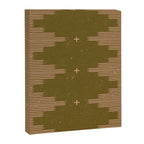 Southwestern Minimalist Retro Green & Pink Canvas Print Gallery Image 8
