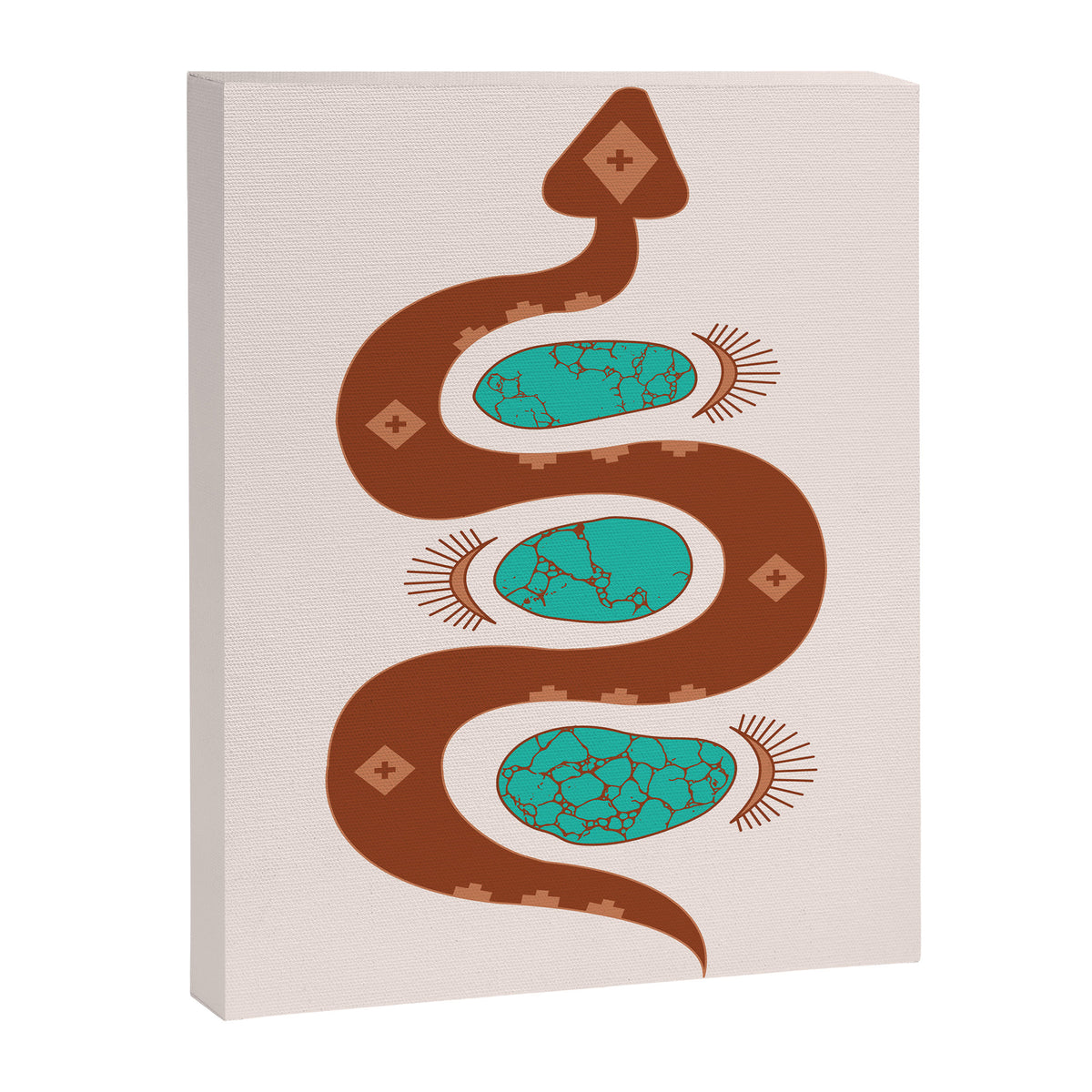 Southwestern Slither Canvas Print Gallery Image 6